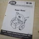 GEHL HOPPER BLOWER FB 86 Service Parts Catalog Book Manual List Guide owner