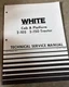 White 2-85 2-105 Tractor Cab Platform Technical Service Manual DCPA26