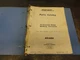 Schaeff Namco HS40A Articulated Boom Walking Excavator Parts Catalog Manual