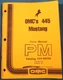 MUSTANG OWATONNA 445 SKID STEER LOADER PARTS MANUAL BOOK CATALOG OEM ORIGINAL