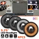 5.75 Projector LED Headlights Start Halo for Kenworth W-900A W900A Peterbilt 359