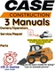 CASE 1825 SKID STEER MANUAL OPERATORS SERVICE PARTS SHOP REPAIR OWNERS PDF USB
