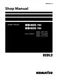 Komatsu HD465-7E0, HD465-7E0, HD605-7E0, HD605-7E0 Dump Truck Service Manual