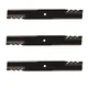 (3) Fits Gator G6 Heavy Duty Mulching Blade Fits Kubota G1800 G1900 G2000