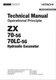 HITACHI ZAXIS ZX70-5G ZX70LC-5G Excavator Operational Principle Technical Manual