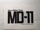 Nikon Motor Drive MD-11  Instruction Manual English