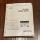 HP 436A Power Meter Operating & Service Manual 00436-90034