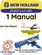 NEW HOLLAND SD550 AIR DRILL PLANTER SERVICE REPAIR SHOP MANUAL PDF USB
