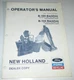 *New Holland B-104 & B-124 Backhoe Operators Manual 1/88 NH ORIGINAL L450 - L780