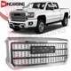 For 2015-2019 GMC Sierra 2500HD 3500HD Front Bumper Chrome Grille Grill 84542600