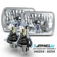 New Pair 7x6" 5x7" Led Headlight Hi/Lo For International IHC 5600i 9200 9400i