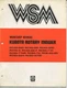 -Kubota WSM- Vintage RC40-G(E) Rotary Mower Tractor Operators Service Manual