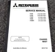 Mitsubishi FG50C Forklift Chassis & Mast Shop Service Repair Manual 50001-99999