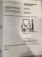 1987 - 1995 Clark Forklift Truck Model PWD30-40 Standard Parts Manual