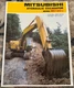 Mitsubishi MS180 Hydraulic Excavator Brochure AMIL25