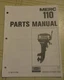 Mercury Merc 110 Outboard Parts Manual C-90-67136 October 1976