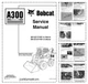 Bobcat A300 Skid Steer Loader Service Manual SN 521111001 521211001 PDF