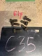 1971 1978 1979 Ford F150 F250 F350 BRONCO MUSTANG MANUAL FLYWHEEL MOUNT BOLTS OE