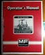Massey Ferguson MF 230 Tractor S/N 9A349200- Owner Operator's Manual 1449 015 M1