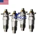 Fuel Injector 19202-53020 for Kubota B5200D B5200E B6100D B6100E B7200D B7200E