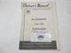 Setup Manual for International Harvester McCormick Cub-144 Cultivator