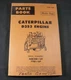 Caterpillar CAT D353 Engine Parts Manual Book S/N 46B1558 Up 77B1 Up