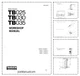 Takeuchi TB025 TB030 TB035 Excavator Service Manual PDF