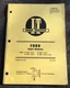 Original 1971 I&T Ford Shop Manual FO-26 Tractor Series 2000,3000,4000,5000 3cyl