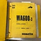 Komatsu WA600-3 WHEEL LOADER PARTS MANUAL BOOK CATALOG LIST GUIDE pn PEPB005000