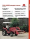 Farm Tractor Data Sheet - Massey Ferguson - MF 1240-2/4WD c1994 Brochure (F8309)