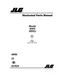 JLG &nbsp;600S 660SJ&nbsp; Boom Lift Parts Catalog Manual