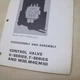 CAT TOWMOTOR T30 T40 T50 T60 M30 M40 M50 CONTROL VALVE Shop Service Manual LIFT