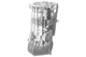 E4OD ; E40D 4R100 Transmission Case, Small Block, Gas, PTO 1998- U36760EDD