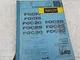 Mitsubishi FGC10-30 FDC20-30 Parts List Manual