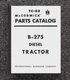 B-275 TC-80 Diesel Tractor Service Parts Manual fits International B-275 TC-80