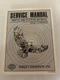 Harley Davidson 1984 to 1990 FLT FXR Models Service Manual 99483-90 OEM VG+