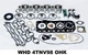 Engine Overhaul Kit fits KOMATSU WB70A-1 Backhoe Loader