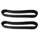 For Ditch Witch Rubber Track SK-650 SK650 180x72x42 2-Sets