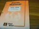 Ditch Witch Models H313 & H314 Trencher Parts Catalog Manual Book PN 053-072 xz