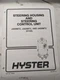 HYSTER SERVICE MANUAL STEERING HOUSING CONTROL UNIT J30XMT2 J35XMT2 J40XMT2 1999