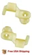 Fits Various 1982-2000 C Series Tailgate Handle Rod Clips 3/16" Rod Size 1 PAIR