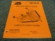 Rhino SE15-4 Batwing Rotary Mower Cutter Parts Catalog Manual