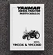 YM 336 Tractor Service Parts Manual Fits Yanmar Tractor YM336 & YM336D