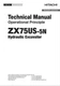 HITACHI ZAXIS ZX75US-5N Excavator Operational Principle Technical Manual