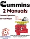 CUMMINS ENGINE B SERIES 4BTA3.9 MAINTENANCE REPAIR SERVICE MANUAL PDF ON USB