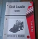 GEHL SL5620 Skid Steer Loader Owner Operator Operation Manual book wheel mini