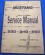 MUSTANG 930 940 960 SKID STEER LOADER SERVICE SHOP REPAIR WORKSHOP MANUAL