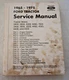 1965-1975 Ford Tractor Service Manual 2000-7000 Original OEM 3-Vol Style