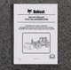 Bobcat V723 VersaHandler Telehandler Shop Service Repair Manual S/N A8HL11001-
