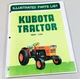 Kubota L225 225 Tractor Parts Assembly Manual Catalog Exploded Views